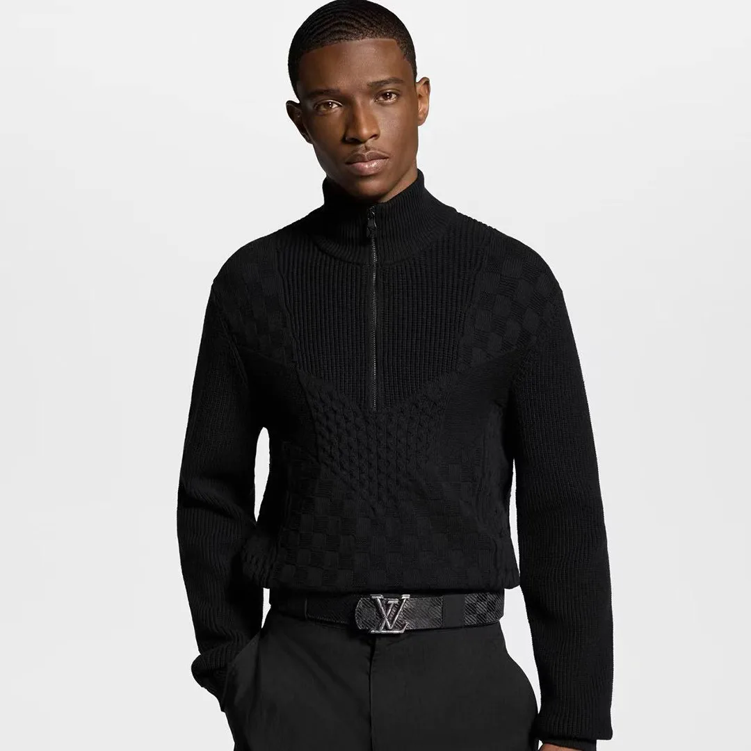 M4598U L.V Dimension Damier 40mm Reversible Belt Damier Black