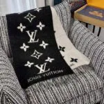 M71040 Reykjavik Scarf Black Monogram Pattern - M97659 1 M71040 Reykjavik Scarf Black Monogram Pattern