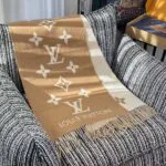 M76067 Reykjavik Scarf Sable Beige Monogram Pattern - M78125 1 M76067 Reykjavik Scarf Sable Beige Monogram Pattern