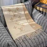 M78123 Reykjavik Scarf Light Beige Monogram Pattern - M76067 1 M78123 Reykjavik Scarf Light Beige Monogram Pattern