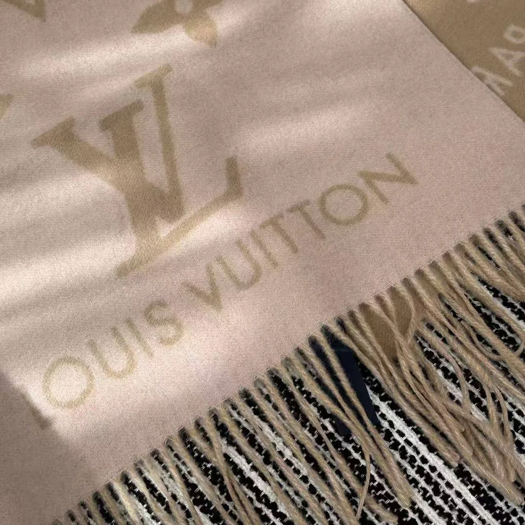 M78908 Reykjavik Scarf Pink Beige Monogram Pattern