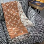 M78935 Essential Scarf Hazelnut Monogram - M77727 1 M78935 Essential Scarf Hazelnut Monogram