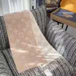 M77854 Essential Scarf Beige Monogram - M78935 1 M77854 Essential Scarf Beige Monogram