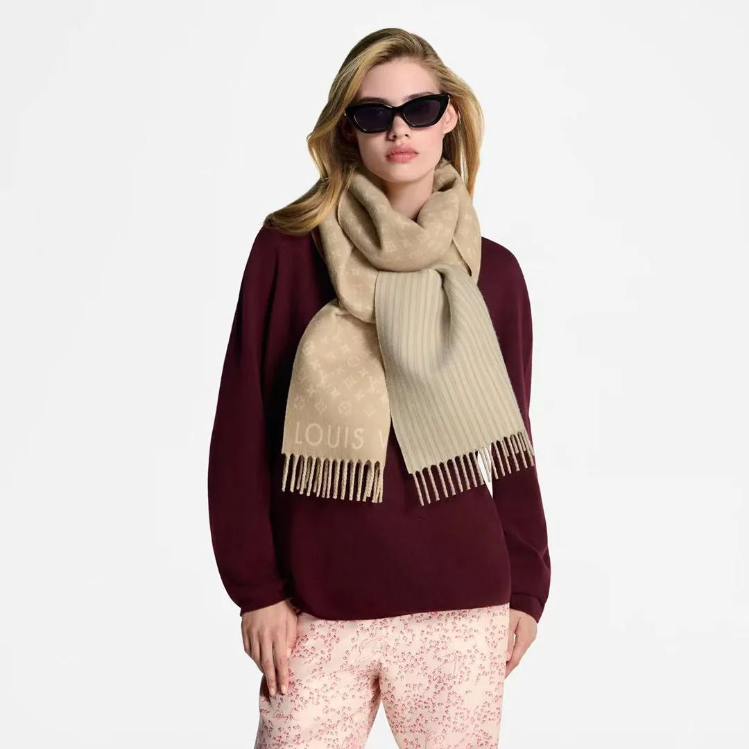 M96621 My Neverfull Scarf Dune Monogram Pattern