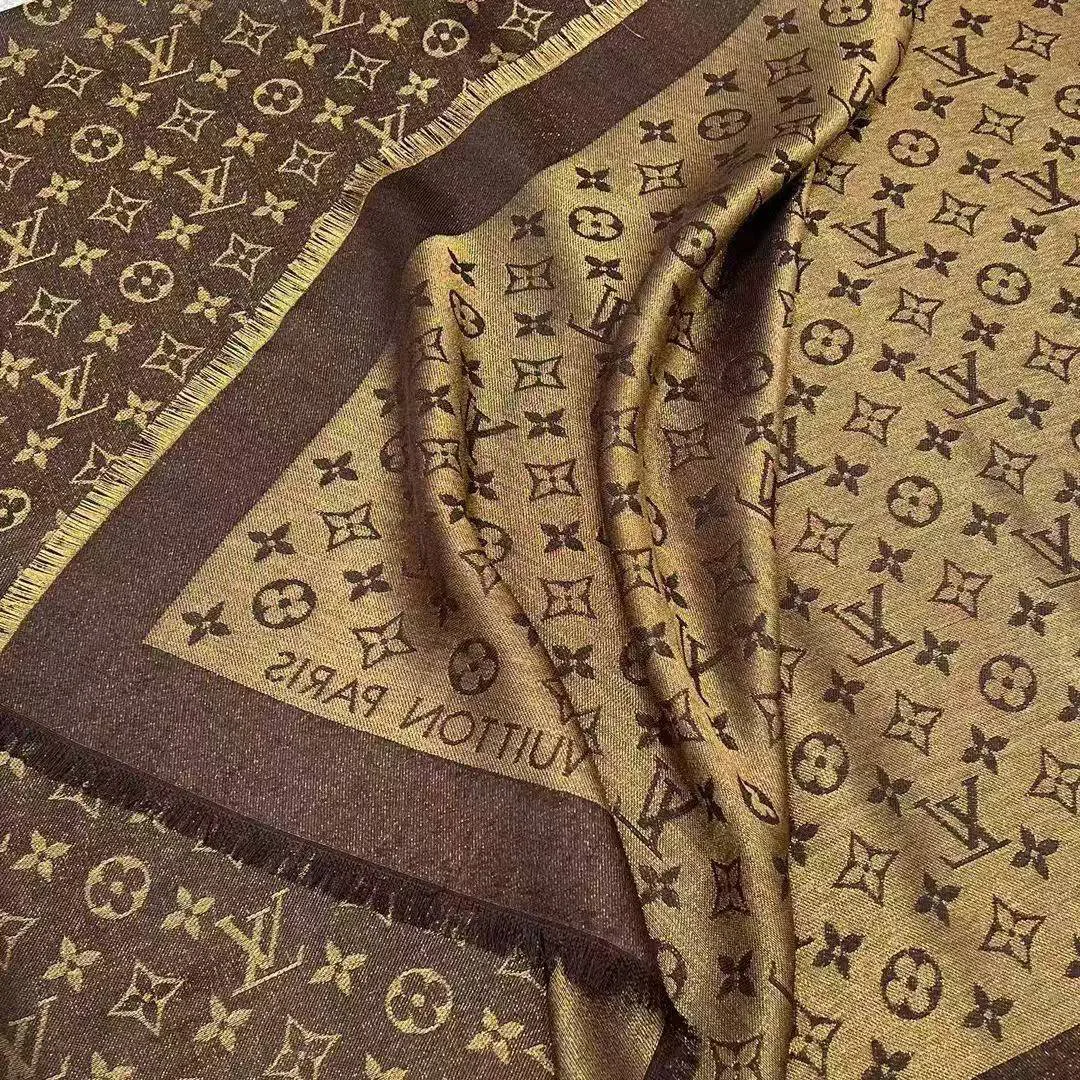 M75122 Monogram Shine Shawl