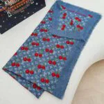 M96379 L.V x TM Denim Cerise Shawl Denim Blue - M71376 2 M96379 L.V x TM Denim Cerise Shawl Denim Blue
