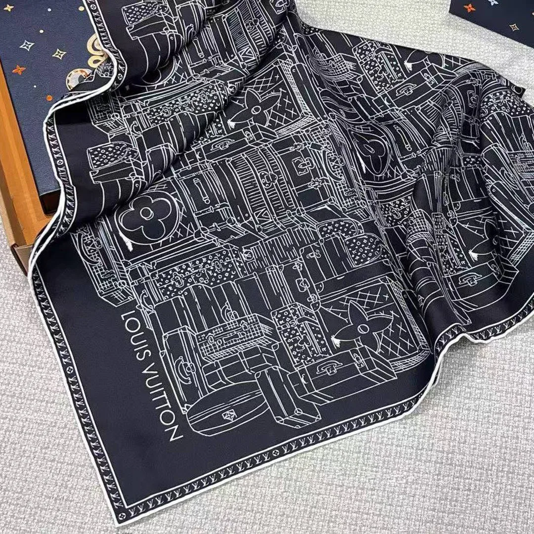 M96671 My Luggage Square 90 Black Monogram Pattern