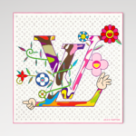 M96097 L.V x TM Monogram Superflat Square 90 Takashi Murakami - M96516 1 M96097 L.V x TM Monogram Superflat Square 90 Takashi Murakami