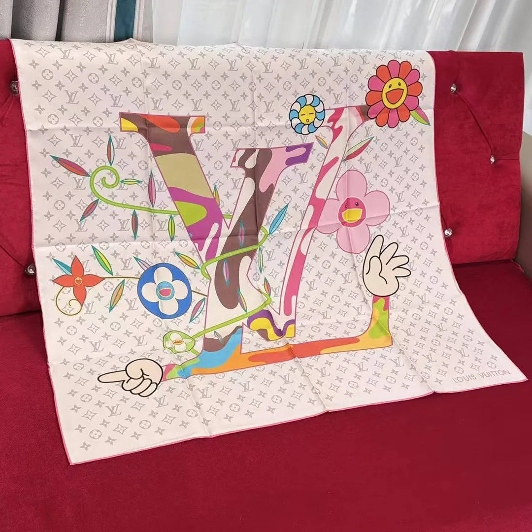 M96097 L.V x TM Monogram Superflat Square 90 Takashi Murakami