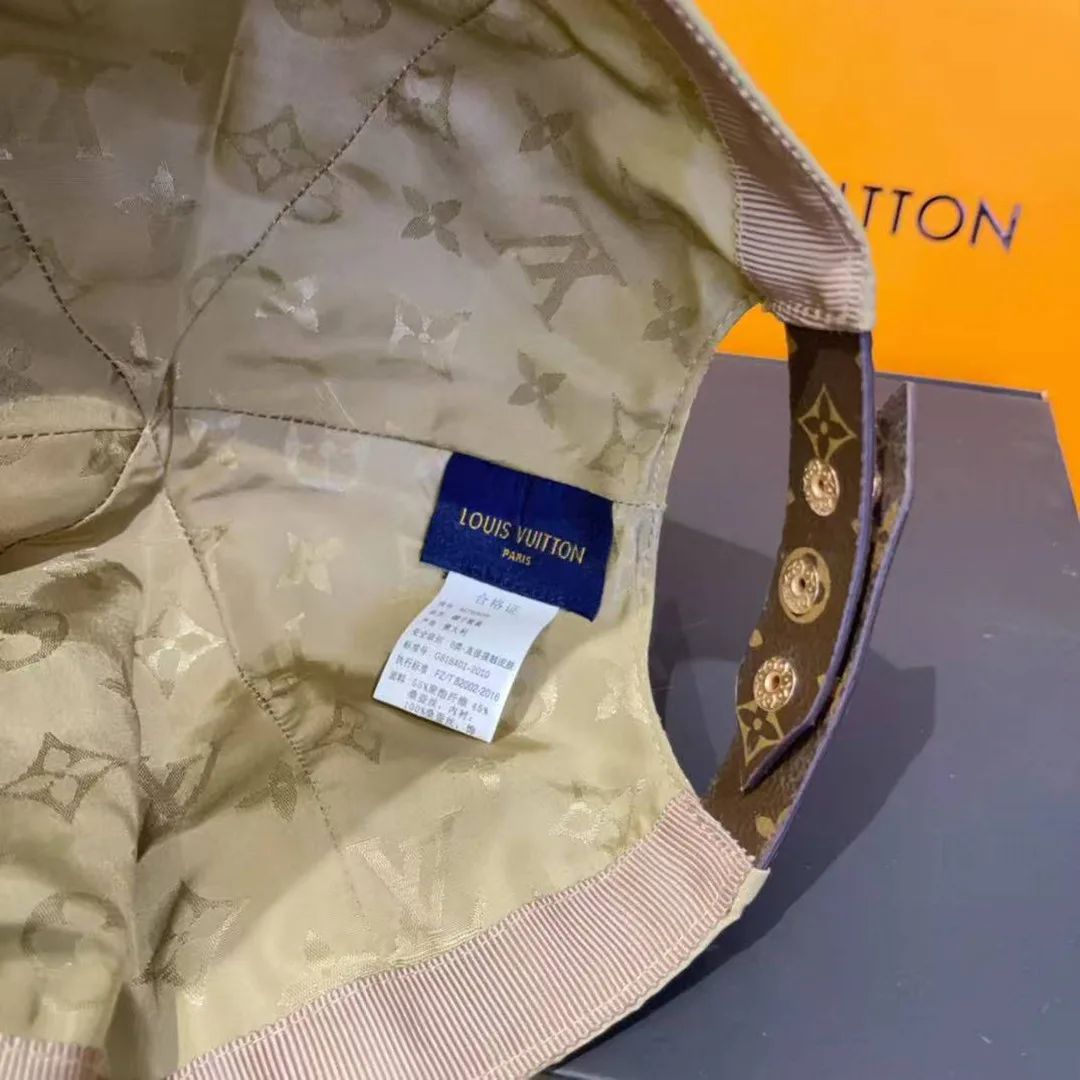M76504 Get Ready Cap Beige Monogram Coated Canvas