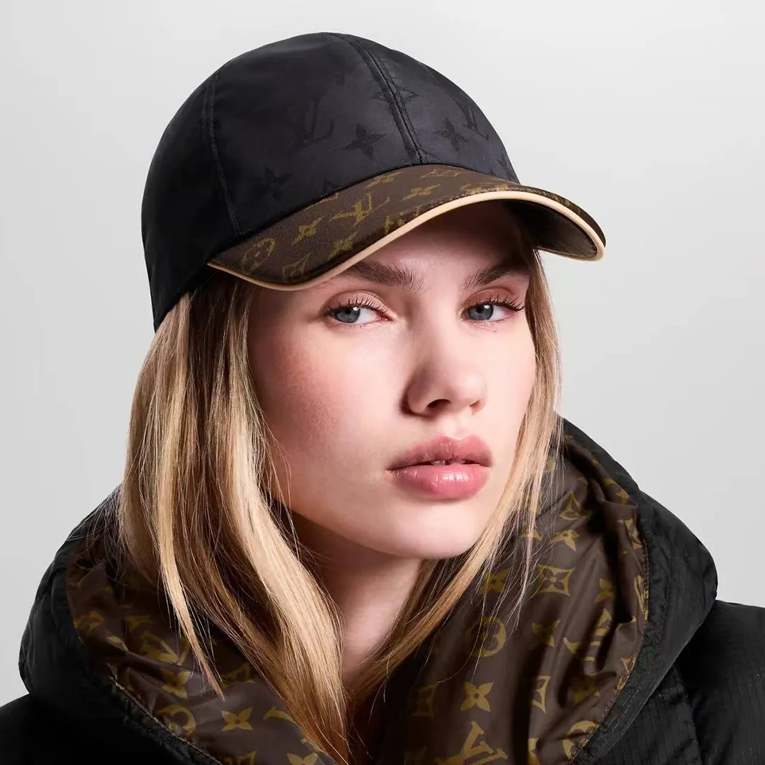 M76528 Get Ready Cap Black Monogram Coated Canvas