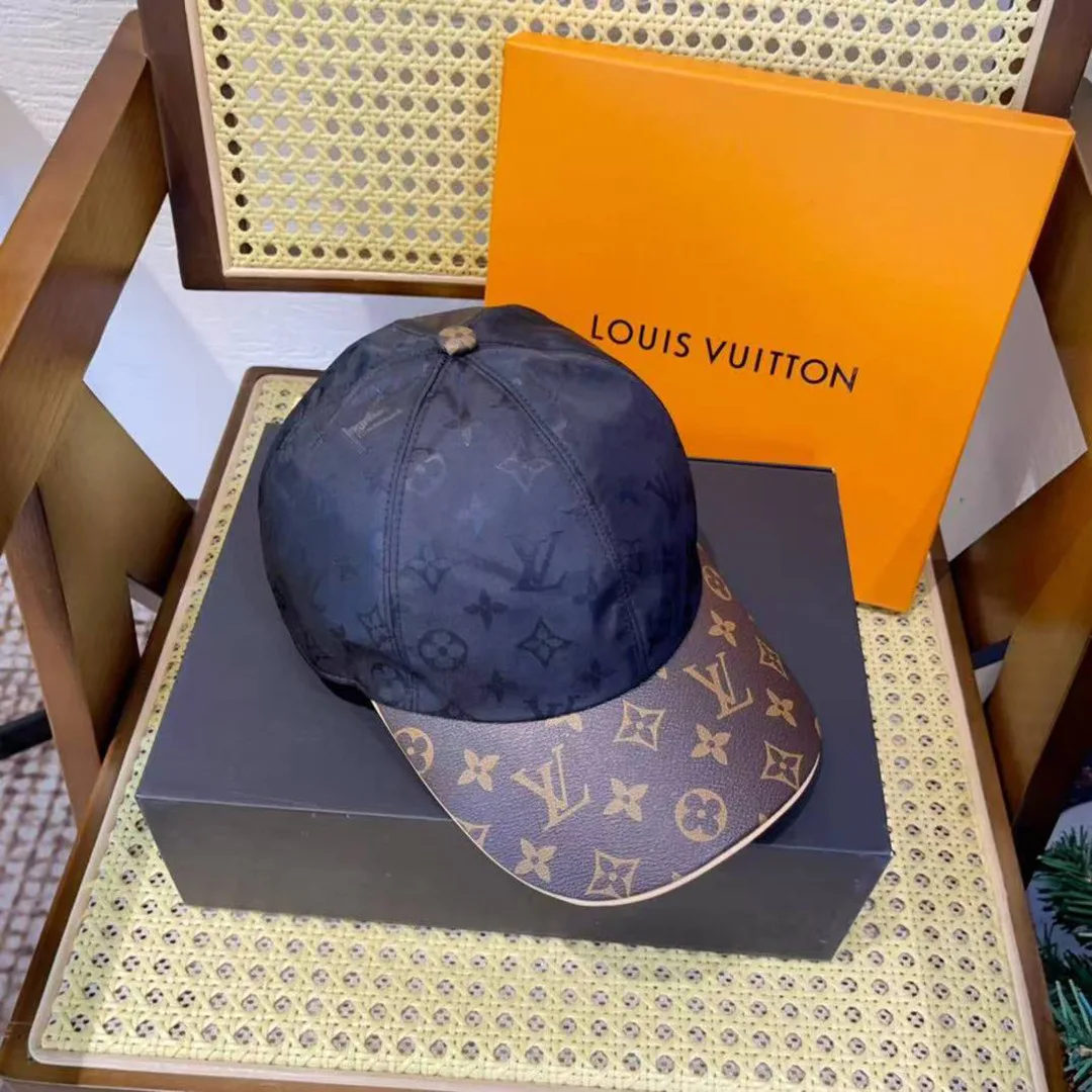 M76528 Get Ready Cap Black Monogram Coated Canvas