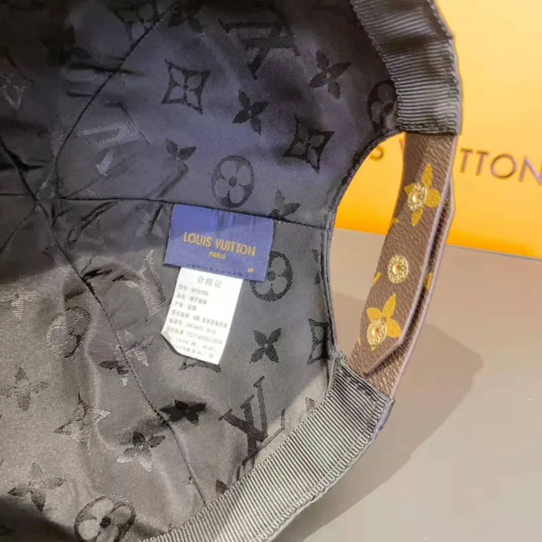 M76528 Get Ready Cap Black Monogram Coated Canvas