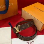 M8845V L.V Dimension 40mm Reversible Belt Monogram - M4465V 1 M8845V L.V Dimension 40mm Reversible Belt Monogram