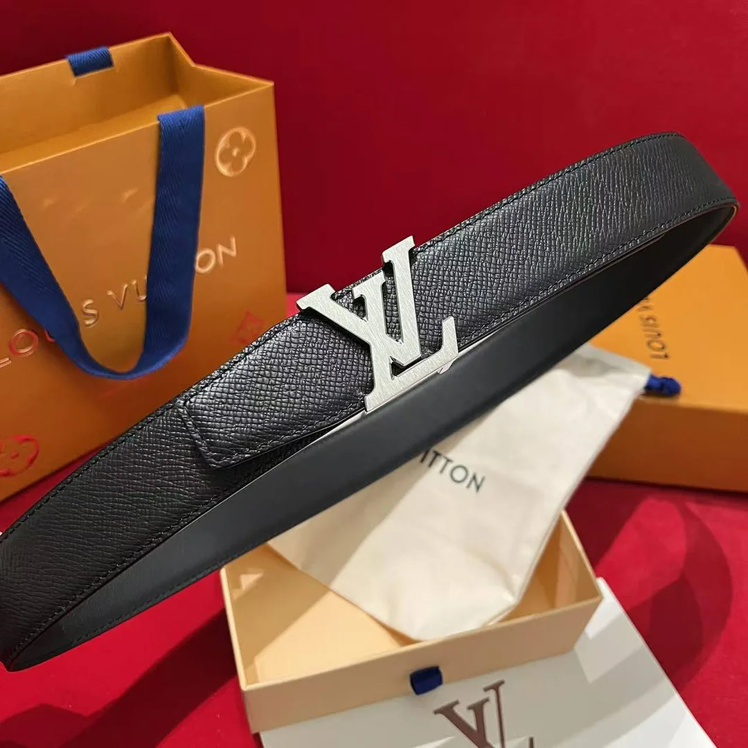M4250V Heritage 35mm Reversible Belt Black Taiga Leather