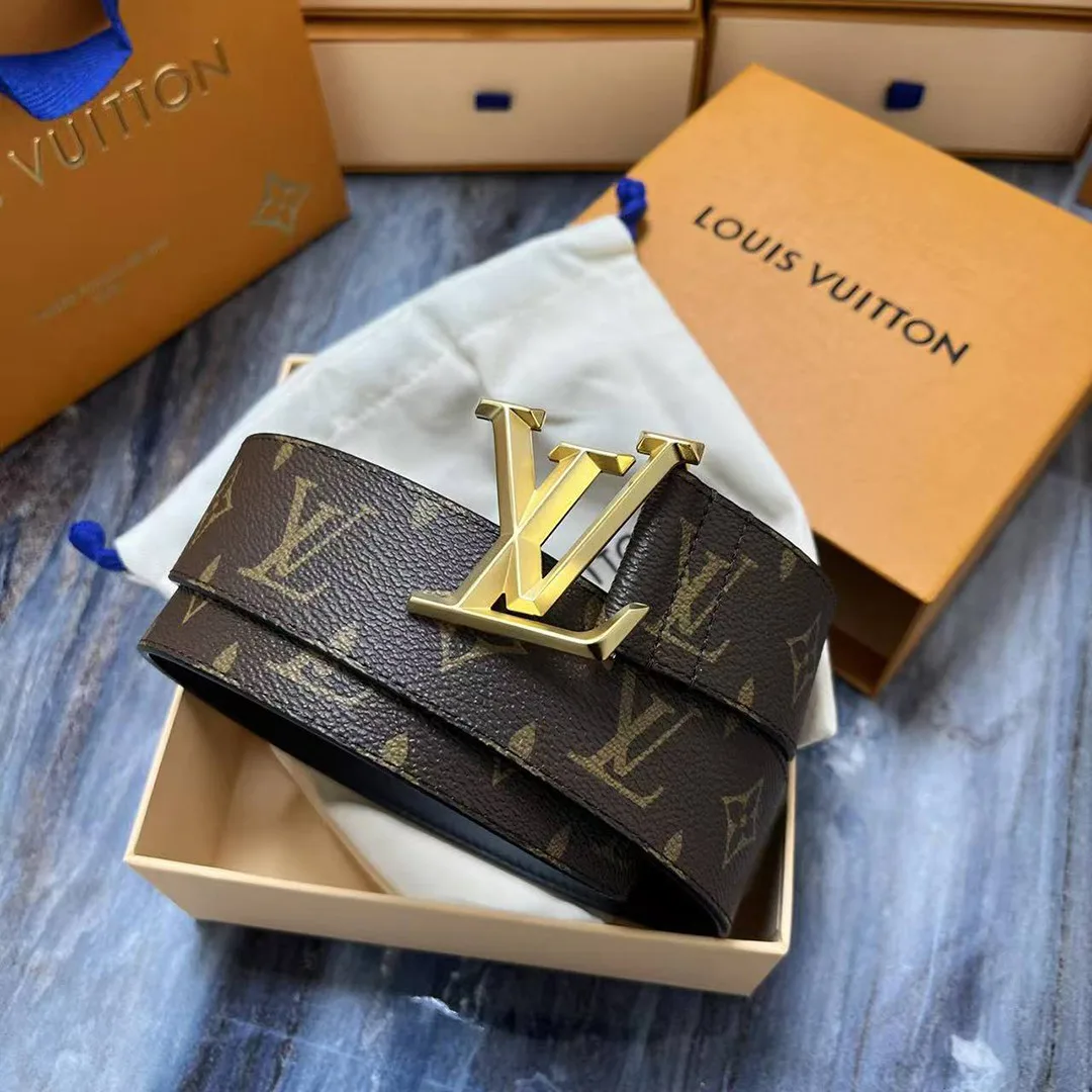 M0422U Pyramide 40mm Belt Monogram Canvas