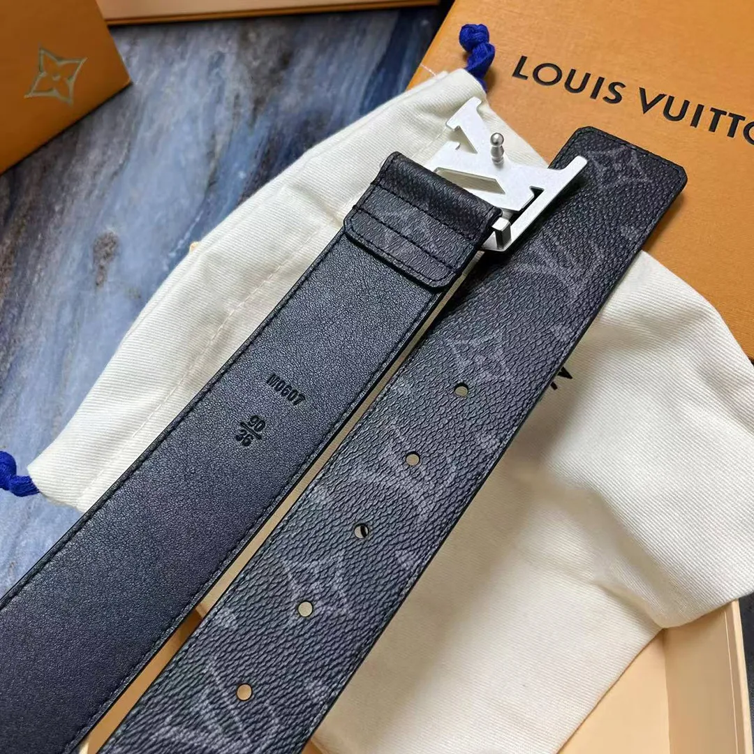 M0607U Pyramide 40mm Belt Monogram Eclipse Canvas