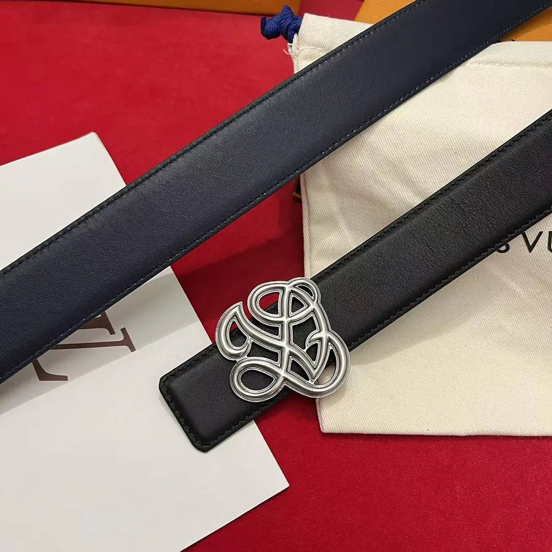 M4017U Dynasty 35mm Reversible Belt Black Leather
