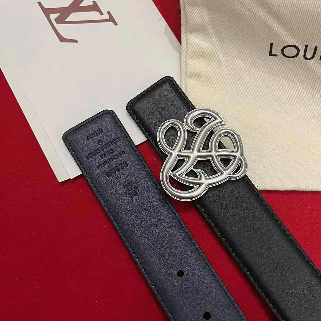 M4017U Dynasty 35mm Reversible Belt Black Leather