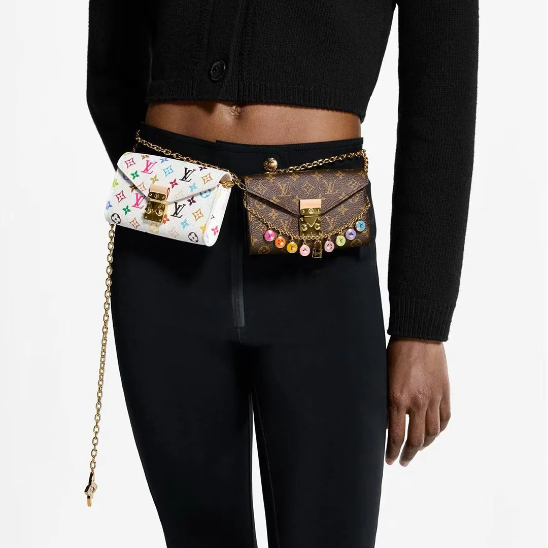 M4588Z Pouch Metis Belt Monogram Coated Canvas