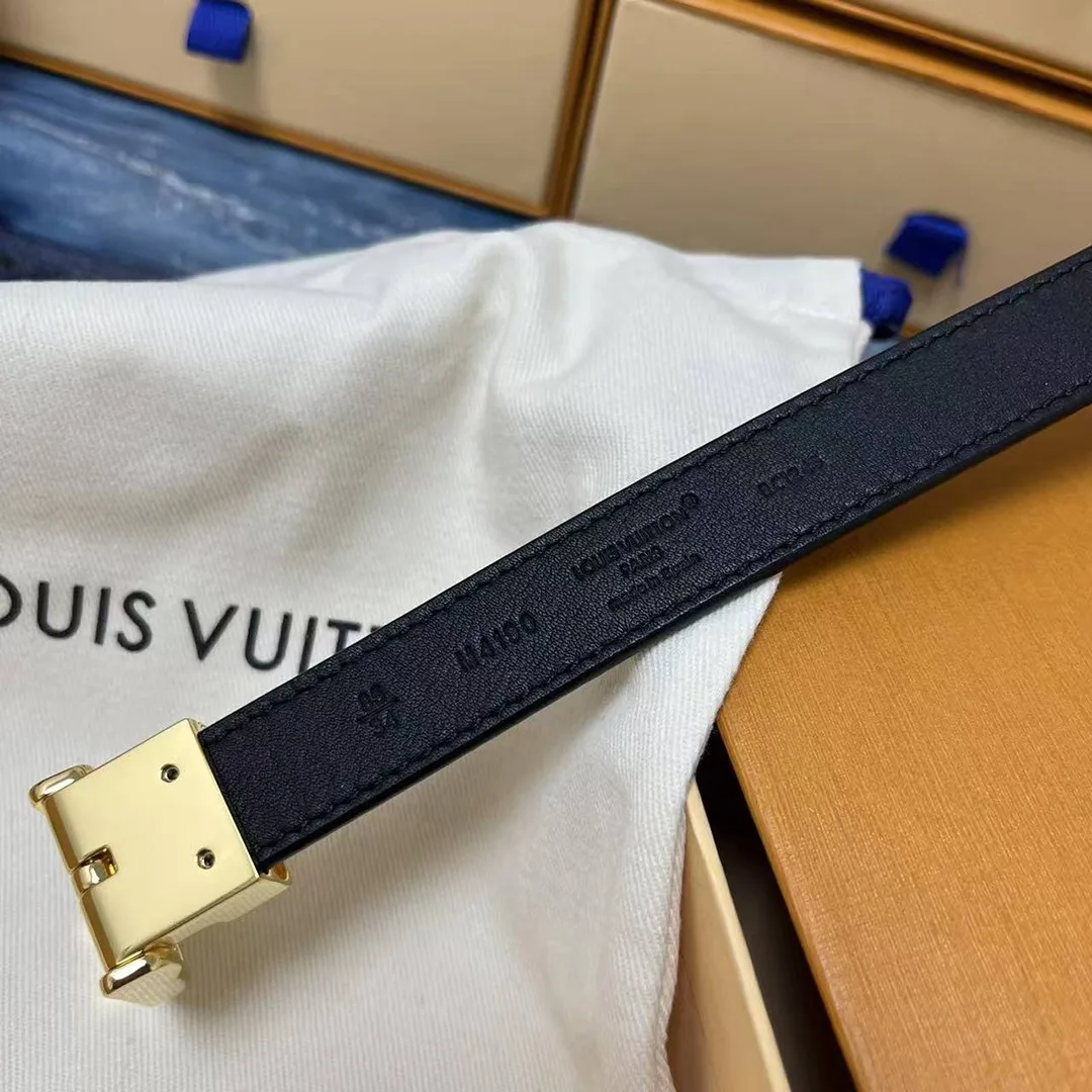 M4190U Timeless 20mm Belt Monogram Canvas Leather