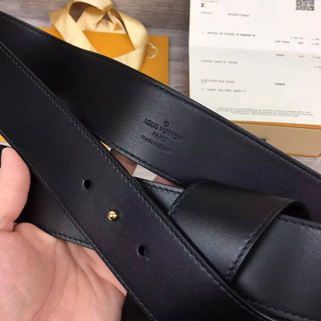 M4304U Tie The Knot 45mm Belt Black Calf Leather