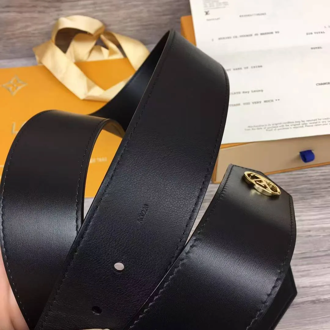M4304U Tie The Knot 45mm Belt Black Calf Leather
