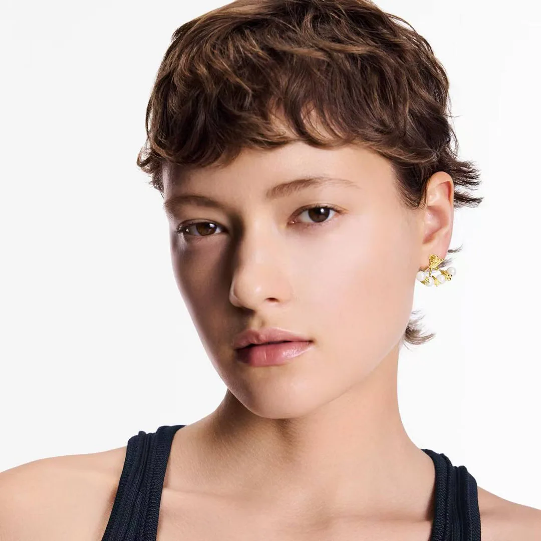 M01258 Minigram Pearls Earrings