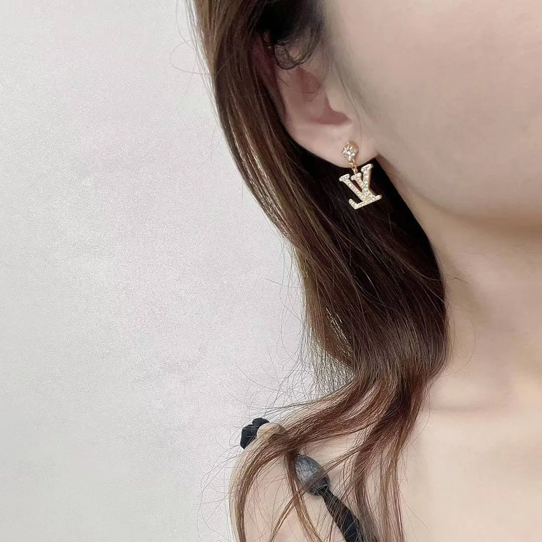 M01844 Lady L.V Earrings Gold
