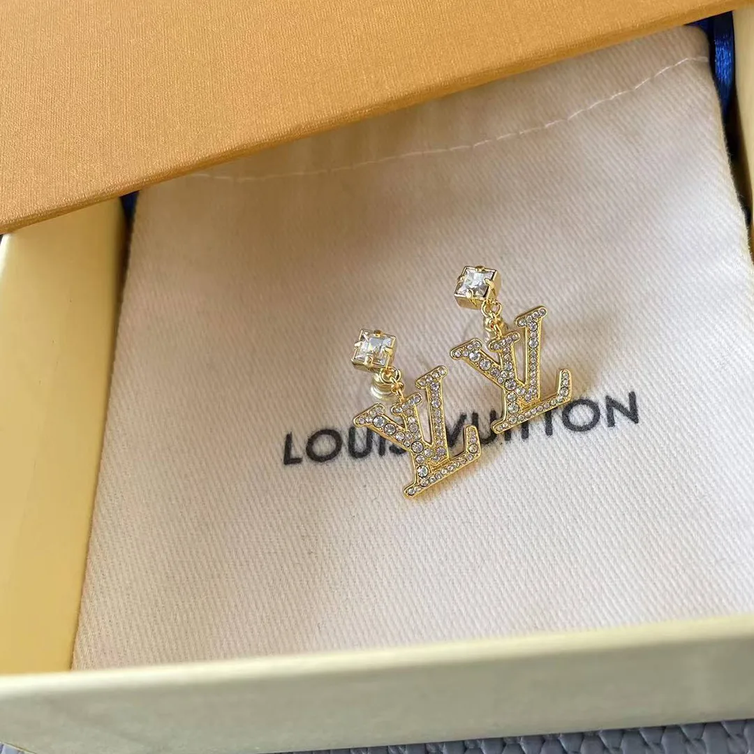 M01844 Lady L.V Earrings Gold
