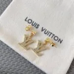 M01844 Lady L.V Earrings Gold - M00609 1 M01844 Lady L.V Earrings Gold