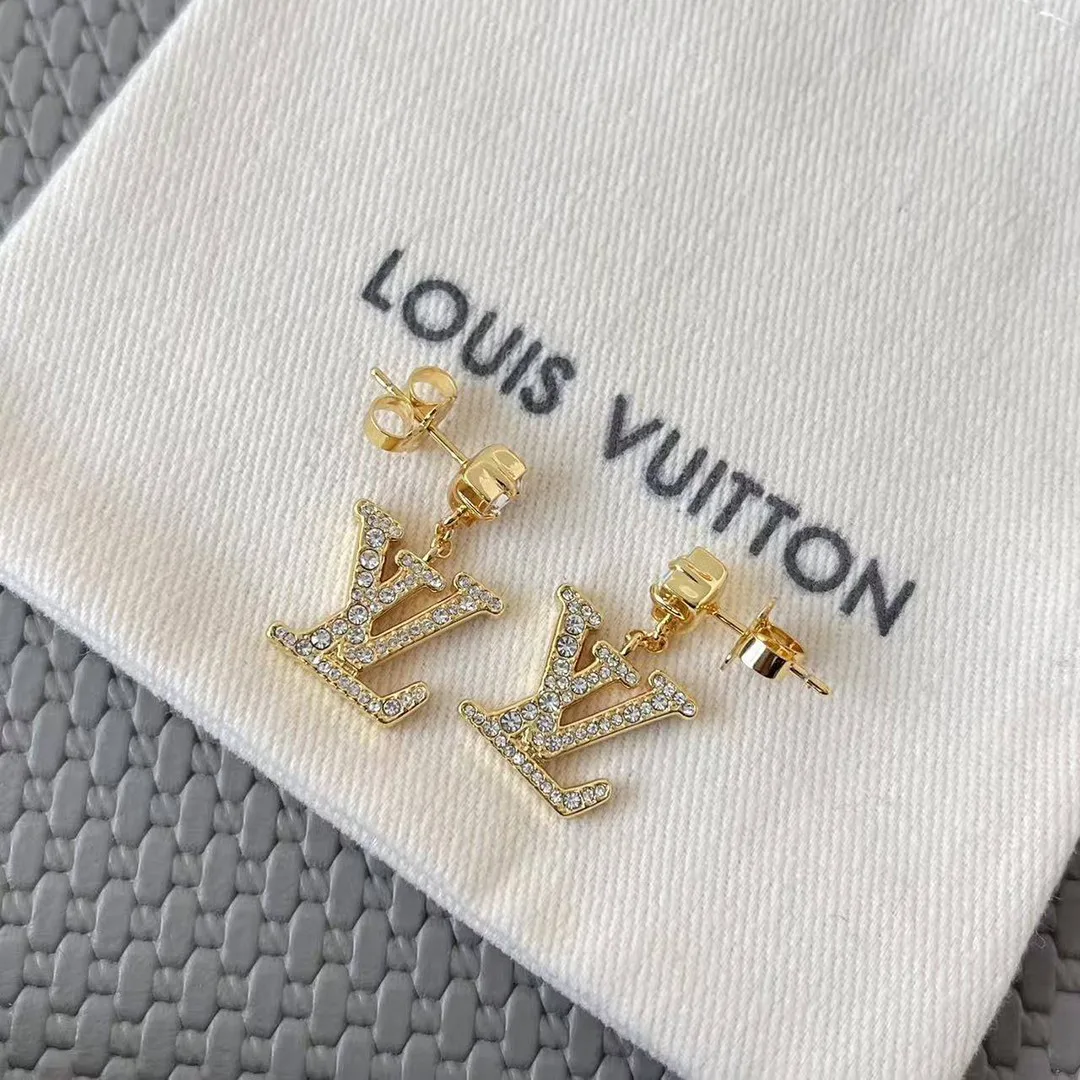 M01844 Lady L.V Earrings Gold