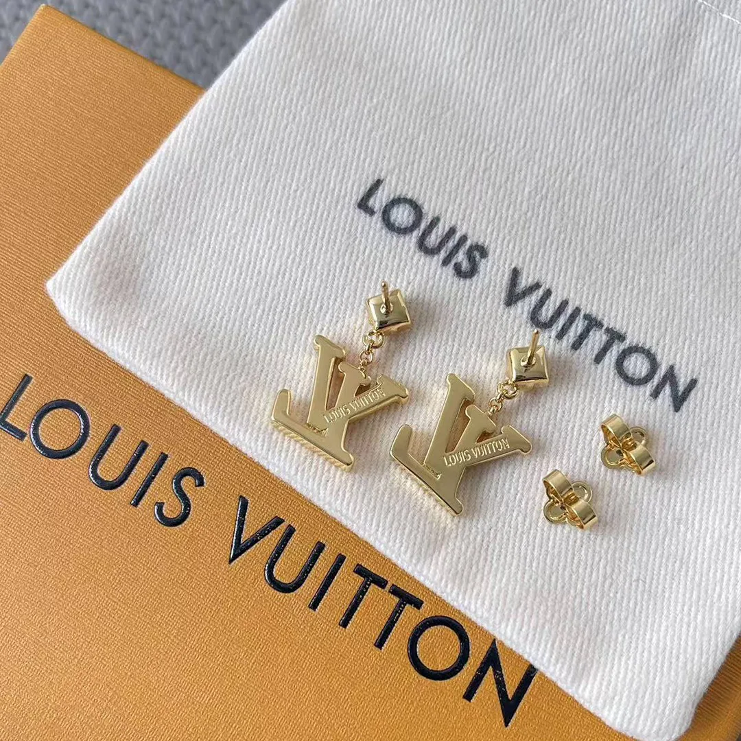 M01844 Lady L.V Earrings Gold