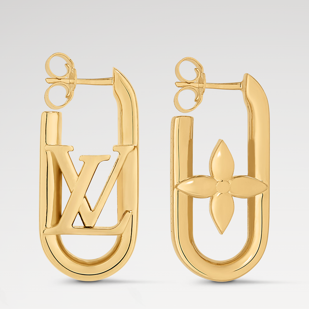 M01140 My L.V Chain Earrings