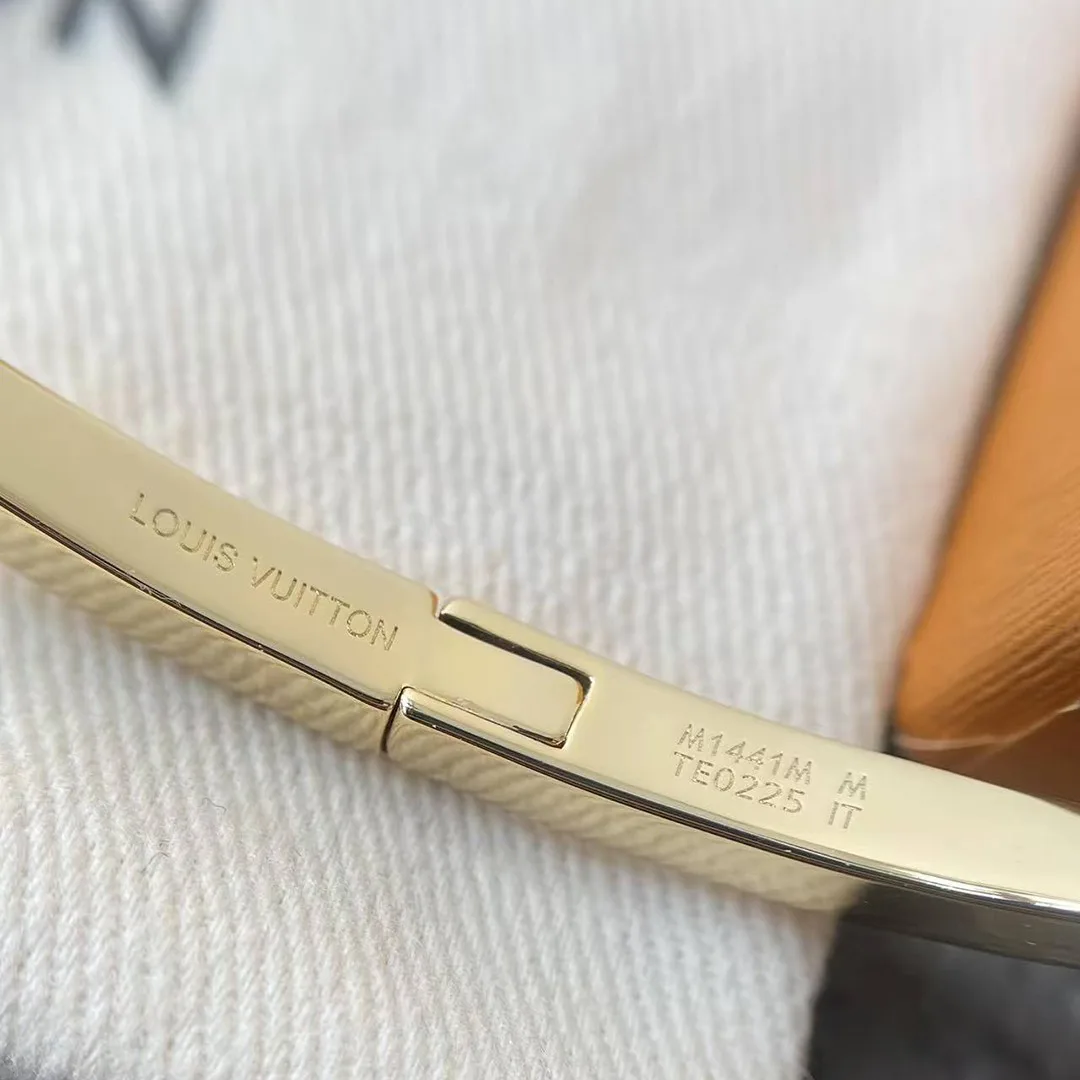 M1441S Louisette Signature Bracelet Initials and Monogram Flower Signatures