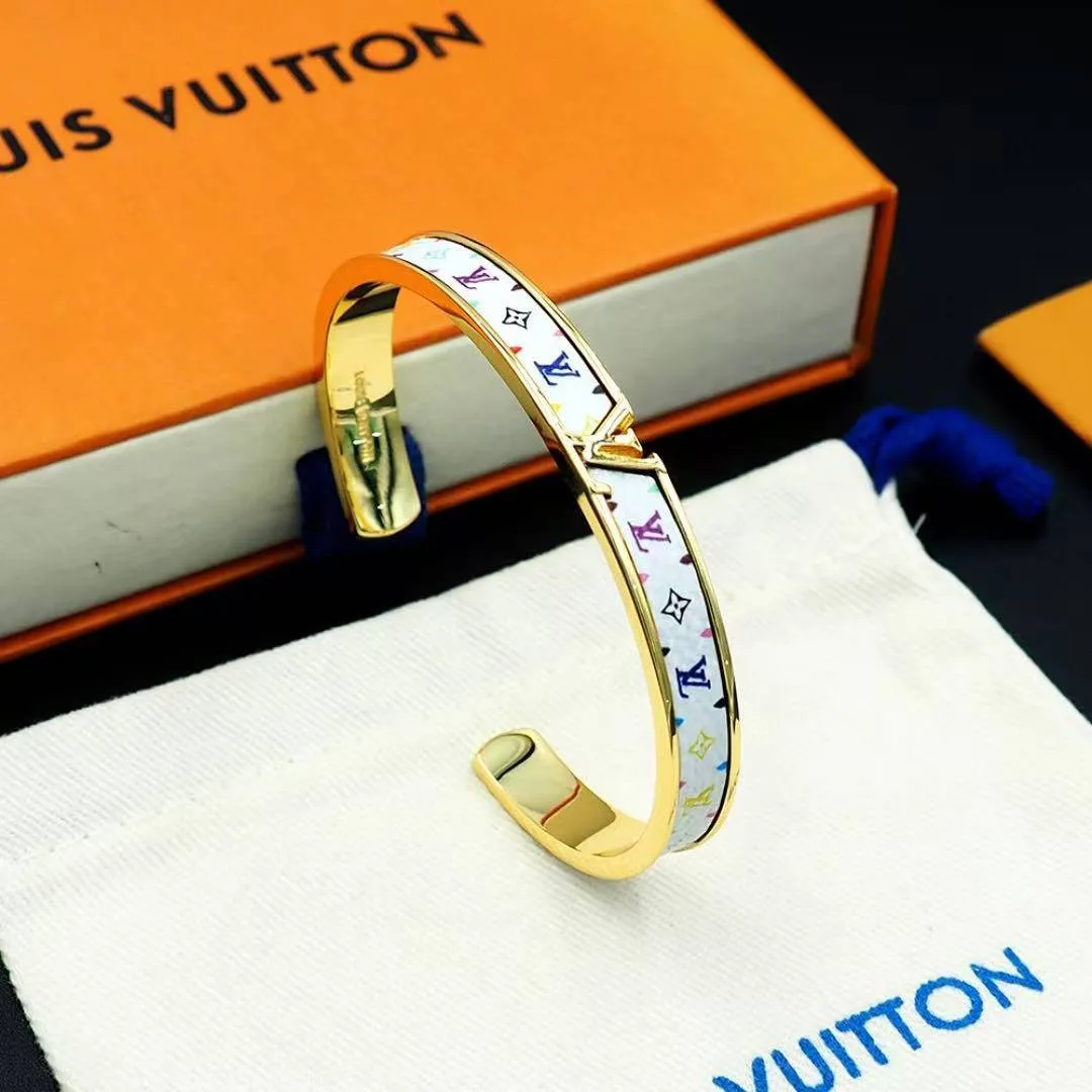M1913M TM L.V Initiales Bracelet Multicolored Toile