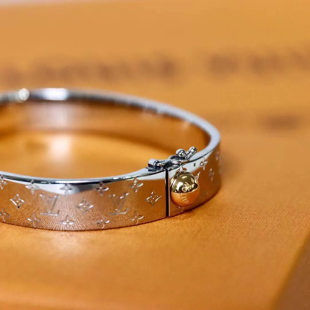 M00249 Nanogram Cuff Monogram Pattern