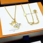 M03737 TM Monogram Multicolor Necklace - M03263 2 M03737 TM Monogram Multicolor Necklace