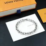 M0416L Mini Monogram Chain Bracelet Sterling Silver - M03311 1 M0416L Mini Monogram Chain Bracelet Sterling Silver