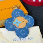 M03659 Vivienne Denim Bag Charm Monogram Denim - M01442 1 M03659 Vivienne Denim Bag Charm Monogram Denim