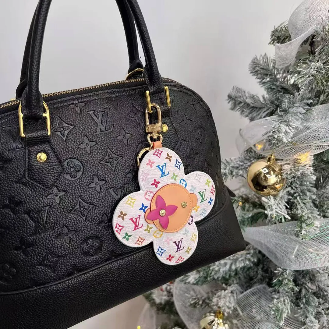 M03728 L.V x TM Vivienne Head Bag Charm Monogram Multicolor Vivienne Character