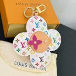M03728 L.V x TM Vivienne Head Bag Charm Monogram Multicolor Vivienne Character - M03819 2 M03728 L.V x TM Vivienne Head Bag Charm Monogram Multicolor Vivienne Character
