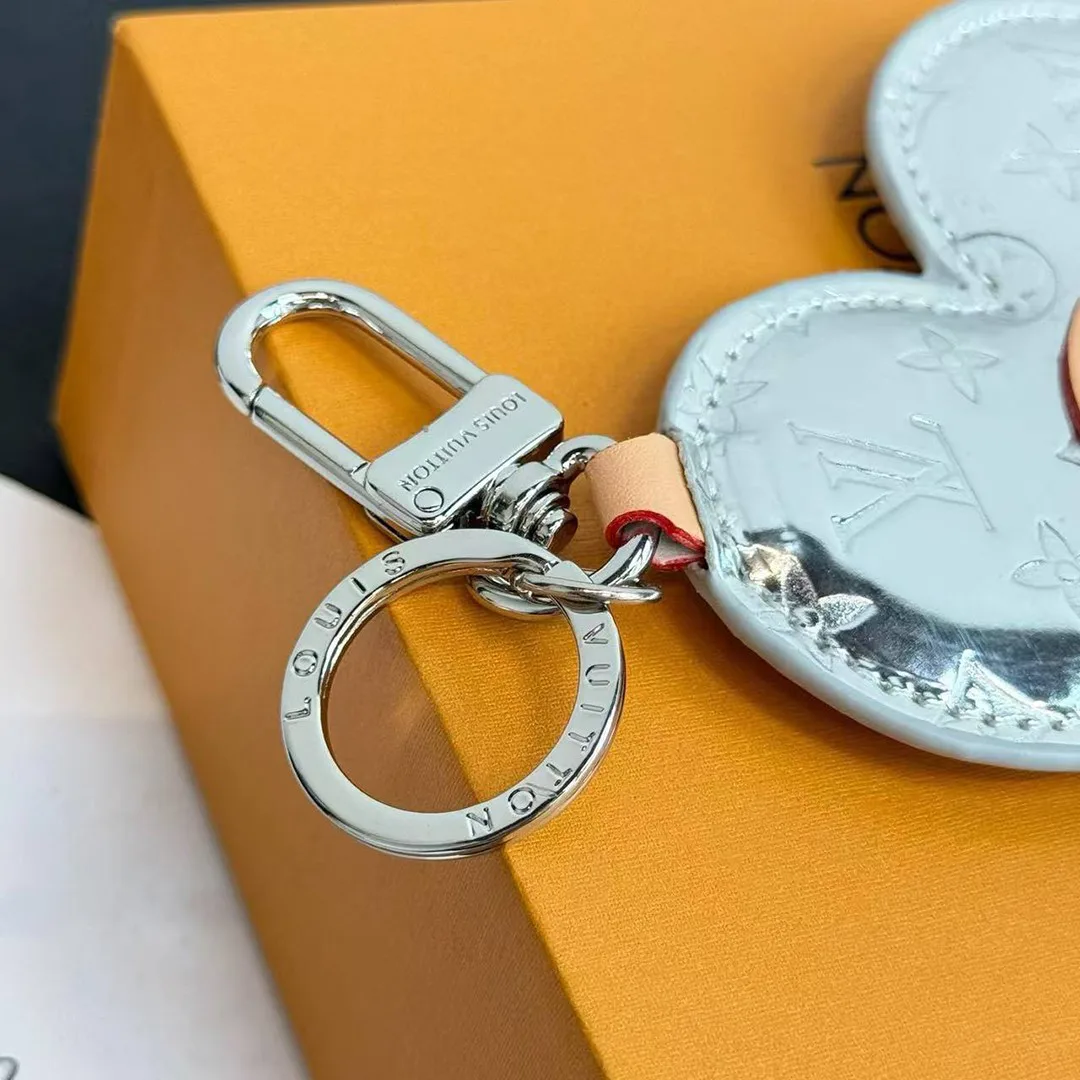 M03280 Vivienne Head Mng Mirror Key Holder Monogram Mirror Leather Vivienne Character