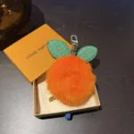 M03221 Clementine Pouch Monogram Leather and Mink Fur - M02585 1 M03221 Clementine Pouch Monogram Leather and Mink Fur