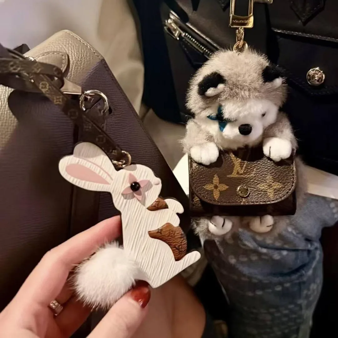 M03231 Cute Husky Bag Charm