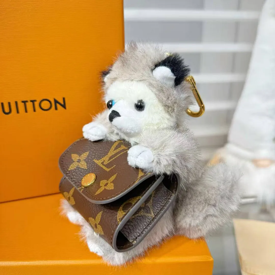 M03231 Cute Husky Bag Charm