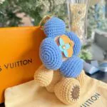 M02582 My Vivienne Crochet Bag Charm Blue Cotton - M02591 1 M02582 My Vivienne Crochet Bag Charm Blue Cotton