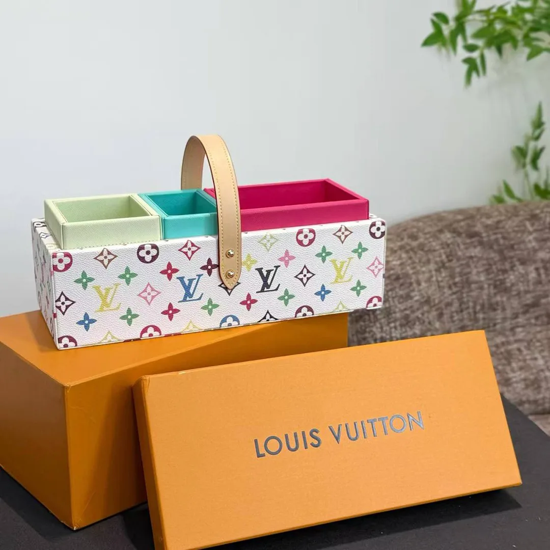 GI1325 TM Monogram Multicolor Robert Toolbox Monogram Coated Canvas
