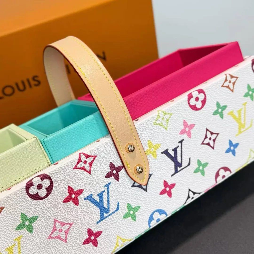 GI1325 TM Monogram Multicolor Robert Toolbox Monogram Coated Canvas