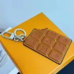 M01478 Chocolate Bar Figurine Key Holder And Bag Charm Monogram Canvas - M02620 1 M01478 Chocolate Bar Figurine Key Holder And Bag Charm Monogram Canvas